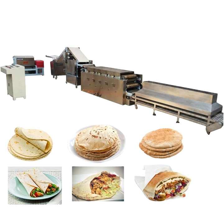 Ada tortilla production line automatic chapati making machine lavash ...
