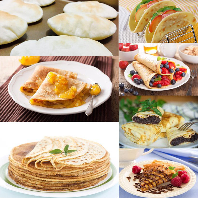 Ada tortilla production line automatic chapati making machine lavash ...